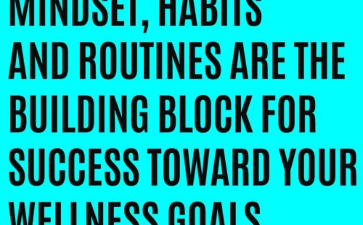 Motivational,Quotes.,Mindset,,Habits,And,Routines,Are,The,Building,Block